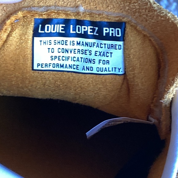 Converse CONS Mustard Louie Lopez Pro Mono Classic Suede Saffron Yellow Men’s 12 - Picture 12 of 15